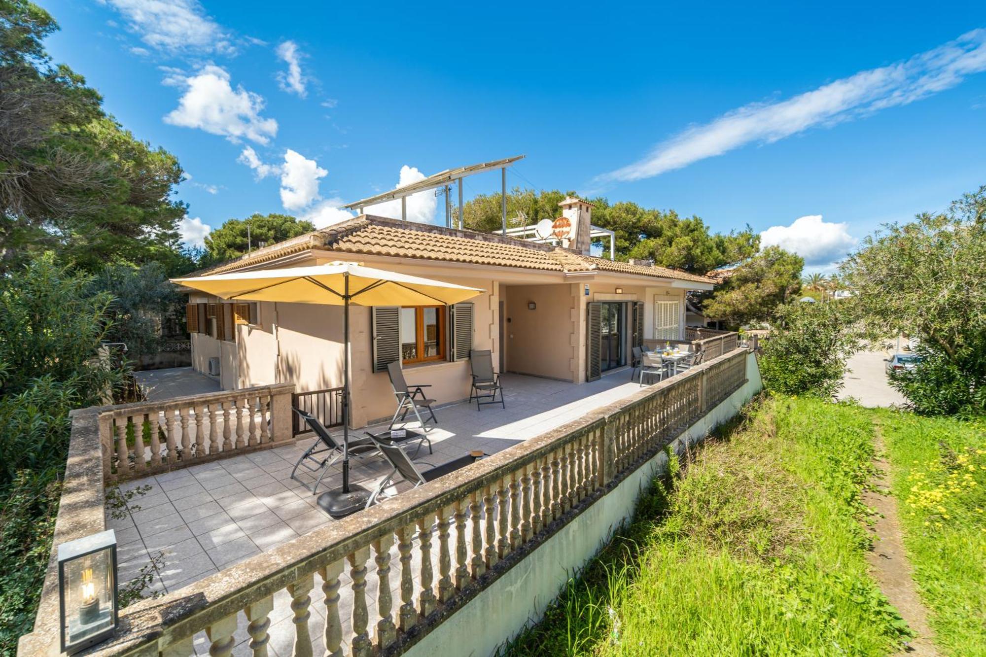 Villa Can Canta Natura Park House At Platja De Muro Beach Экстерьер фото