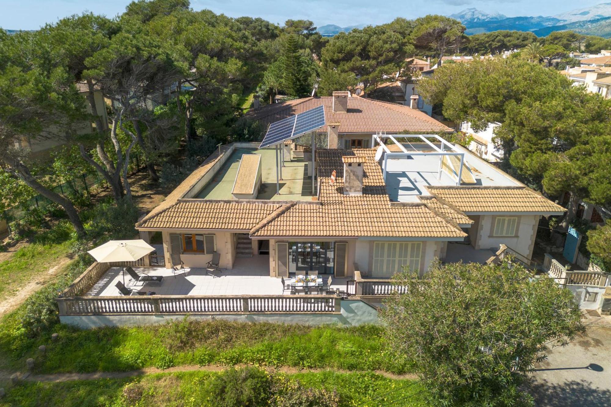 Villa Can Canta Natura Park House At Platja De Muro Beach Экстерьер фото